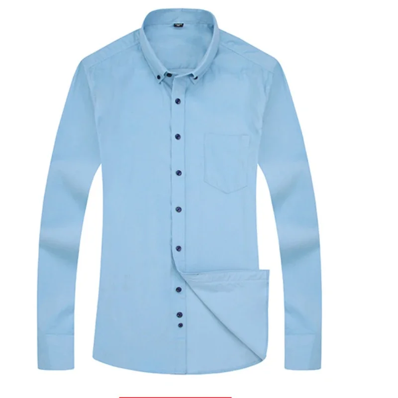 2025 Cotton Corduroy Casual Warm Solid  Shirt Long Sleeve Winter Regular Fit Mens Men\'s Shirts with Pokets