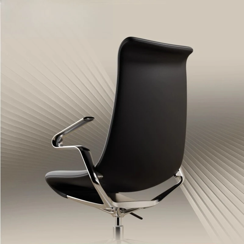 High-end designer light luxury middle class boss ergonomic computer negotiation office conference chair