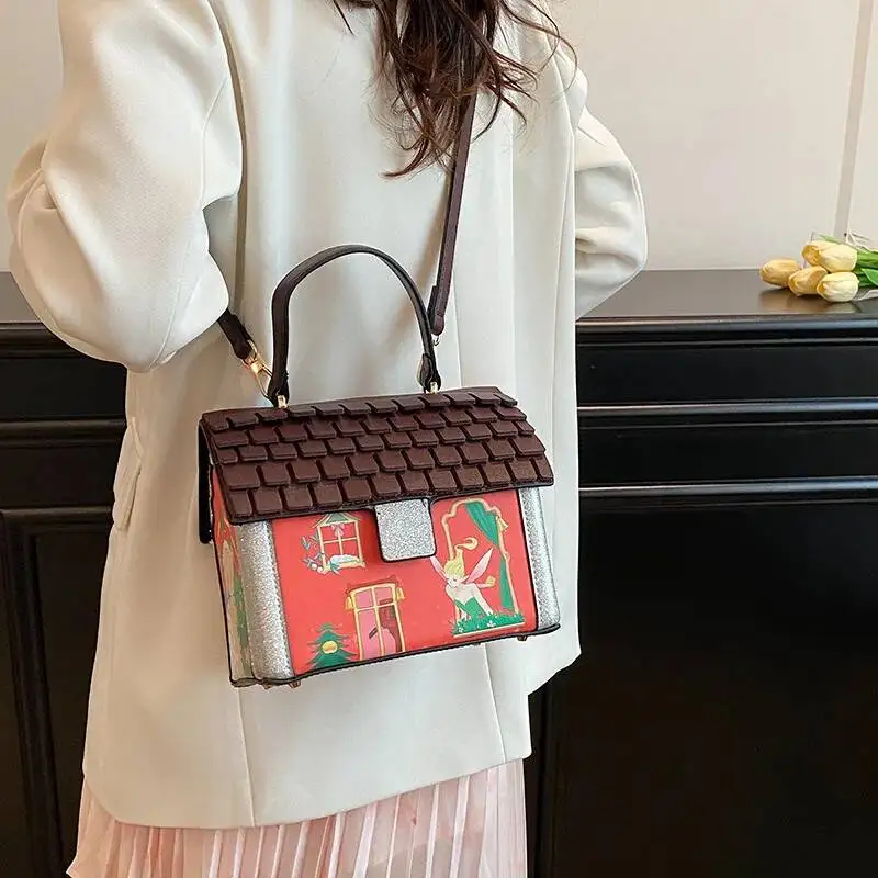 

Women's shoulder bag funny handbag Forest Baroque style single crossbody bag