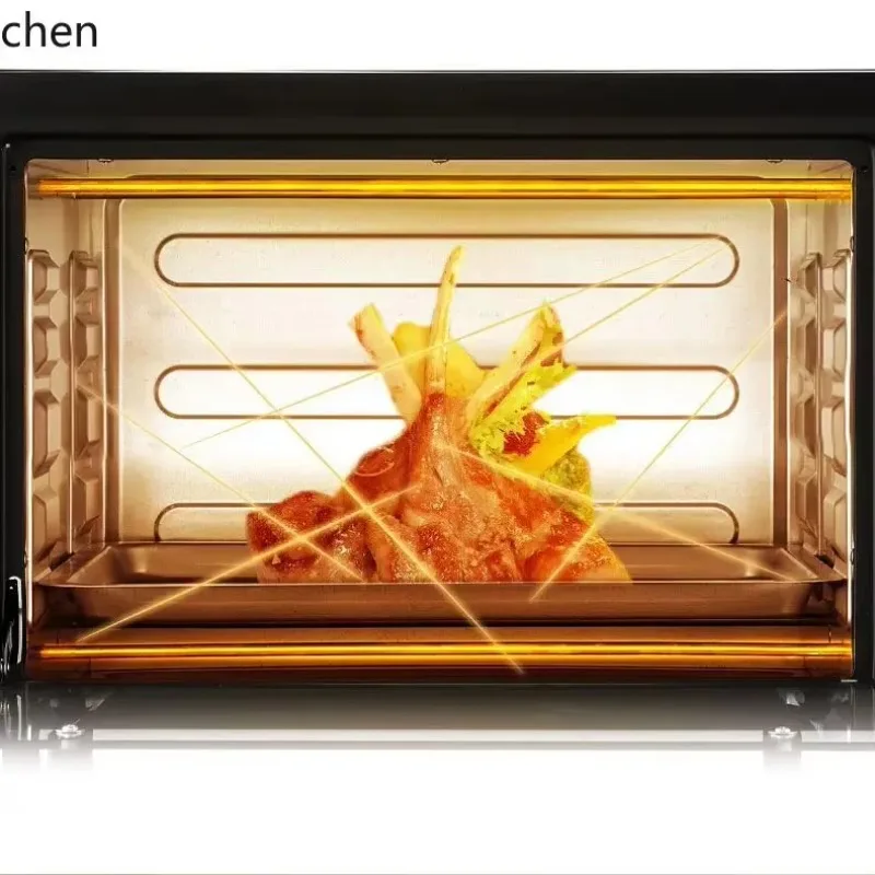 cc26  Electric Oven Household Independent Temperature Control Baking Multifunctional 48 Liter Large Capacity Oven Household
