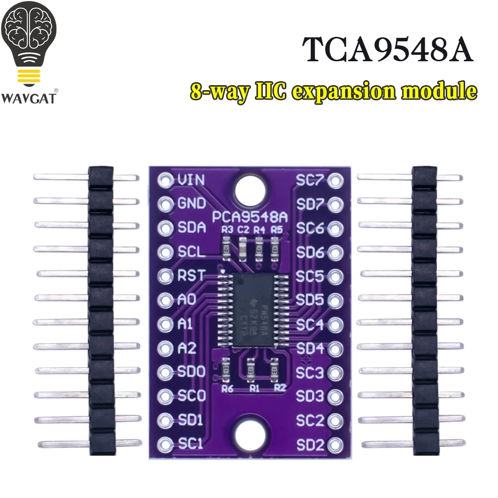 TCA9548A 1-do-8 I2C 8-kierunkowa wielokanałowa karta rozszerzeń Płytka rozwojowa modułu IIC TCA9548 8-kanałowa