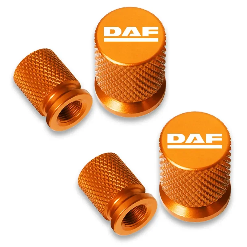 For DAF XF XG 95 105 106 4pcs Car Accessories Car Wheel Tire Valve Caps Tyre Stem Covers Airdust Waterproof view 6