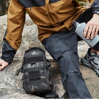 Outdoor Camping Chest Bag Oxford Tactical Backpack for Men Sports Hiking Climbing Cycling Fishing MOLLE Shoulder Bag