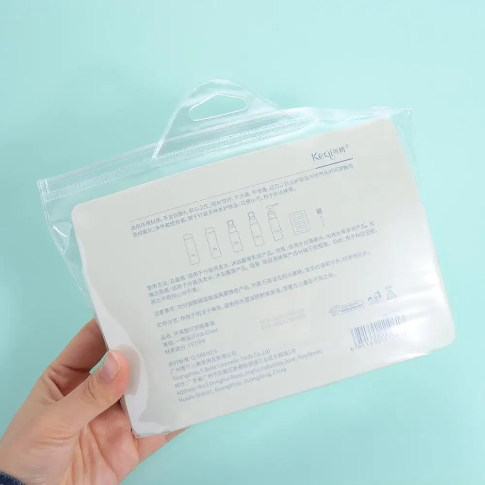 

7Pcs with Storage Bag Refillable Bottle Set Face Cream Shower Gel Makeup Bottles Kit Lotion Sub-Bottle Toiletry Organizer