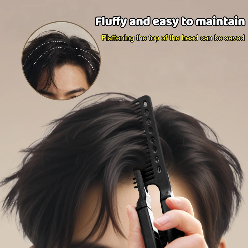 V Type Hair Straightener Brush for Styling