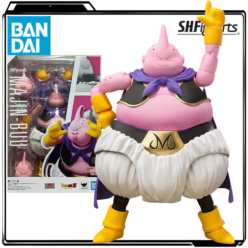 

Bandai натуральная аниме-фигурка S.H.Figuarts Majin Buu-Good-фигурки, игрушки для мальчиков, детский подарок, коллекционная модель, украшения