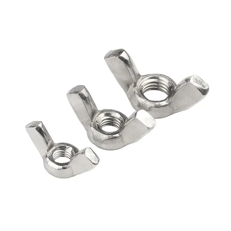 

A2 A4 Grade Stainless Steel Wing Nut Butterfly M3 M4 M5 M6 M8 M10 M12