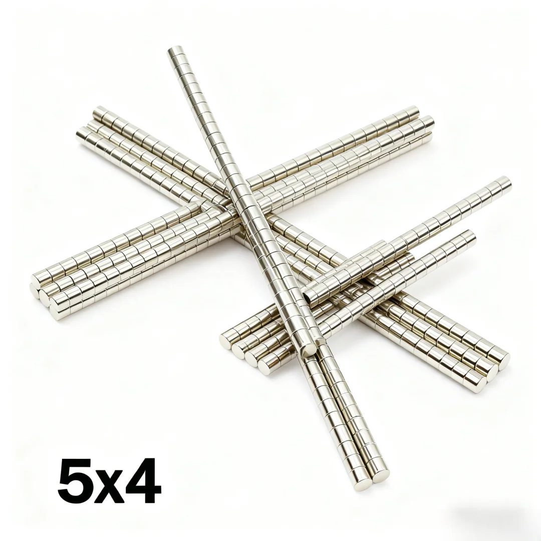 5x4mm Super Strong Magnet N35 Round Magnetic NdFeB Neodymium Magnet Powerful Disc imanes Refrigerator Magnets