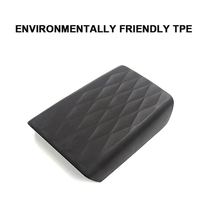 Cubierta de la caja del reposabrazos para Tesla Model 3 Y, almohadilla protectora del Panel del reposabrazos del coche, consola central de TPE,