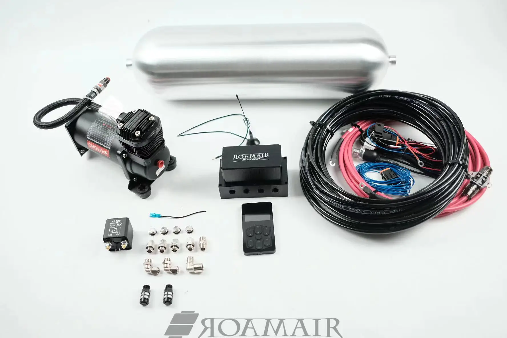 Automotive Air Suspension Accessories, Complete Kits with Control Systems and Air Compressors, Airtank