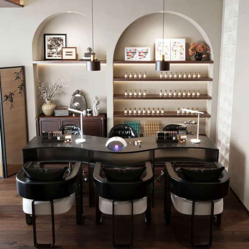 

Простой минималистичный маникюрный стол с ящиками, портативный маникюрный стол, профессиональная мебель для салонов красоты, мебель для салонов красоты Mesa De Manicura