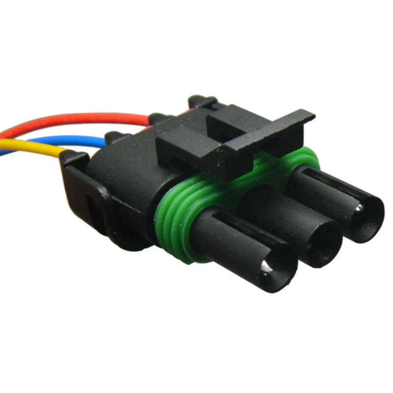 ปลั๊กหางปลาเทอร์โบเซนเซอร์วัดความดันสัมบูรณ์3บาร์12223861ปลั๊กแบบ Pigtail สำหรับ Cadillac Chevrolet Pontiac Buick