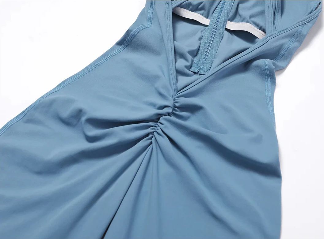 Zipper Yoga Jumpsuit Fitness Sports Overalls Gym Clothing Set Yoga Wear Pilates Workout Clothes Women Outfit Push Up Activewear