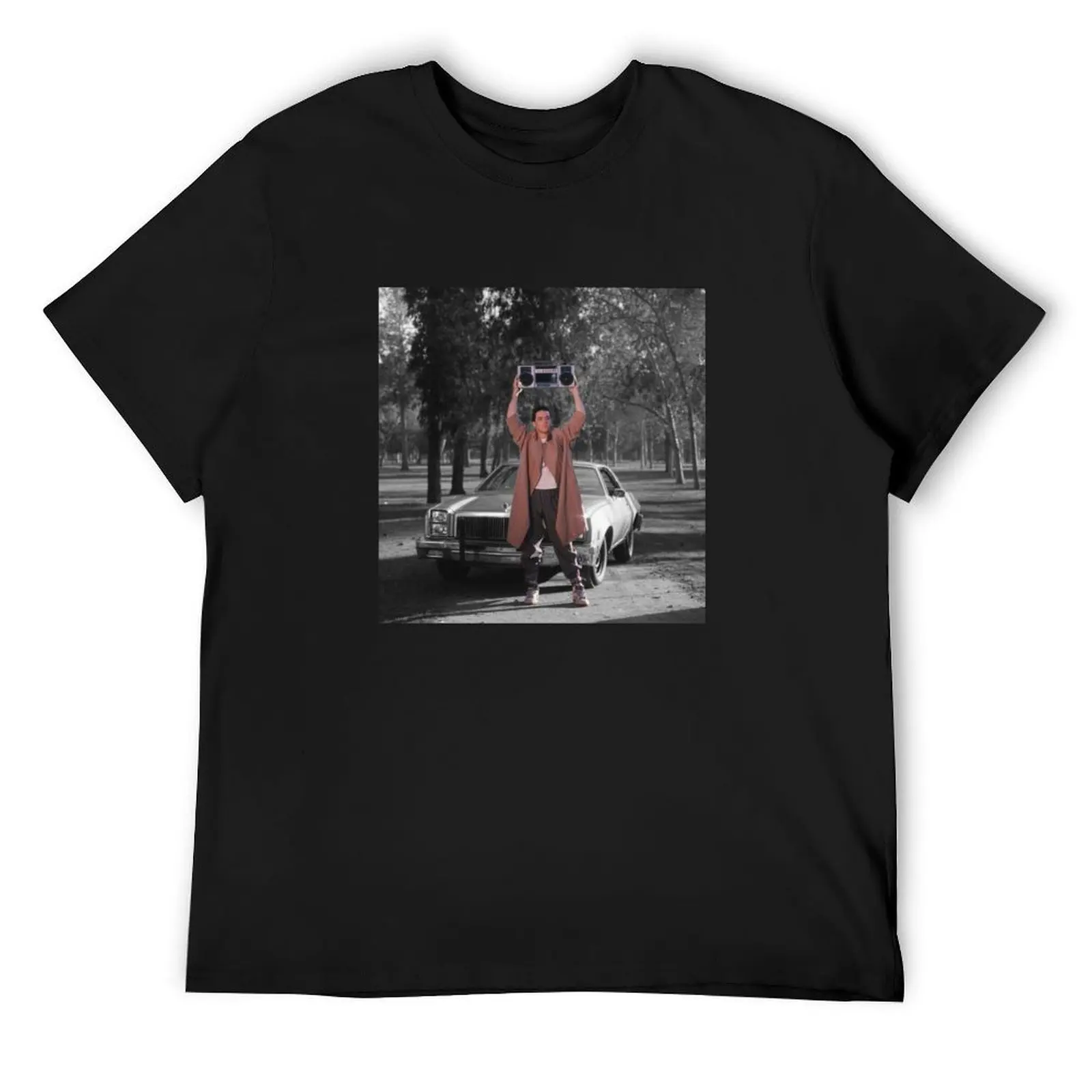 

Say Anything - Lloyd Dobler Boombox T-Shirt affliction shirts plus size clothes football t shirt cotton t shirt men