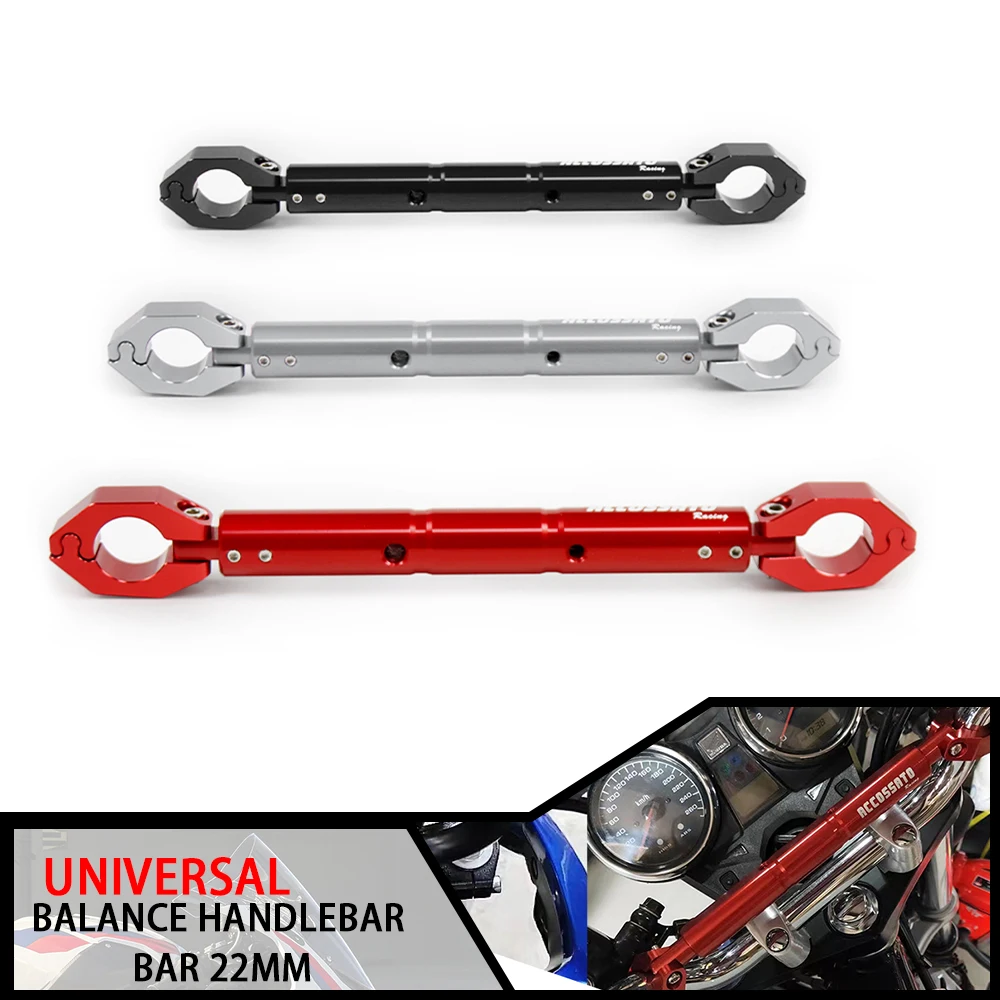 

Universal Motorcycle Balance Handlebar Bar 22mm Hand Strengthen Handlebar Crossbar Beam Motocross Balance