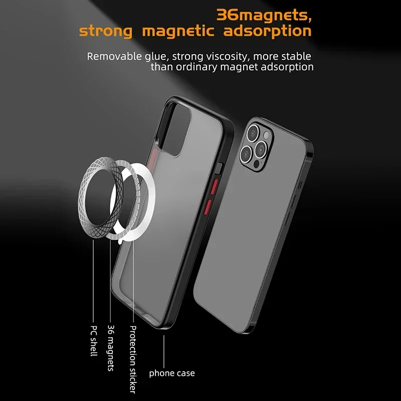 마그네틱 플레이트 링 유니버설 패드 스티커 마운트 자석 스탠드 IPhone13 14 15 시리즈 무선 충전기 자동차 전화 홀더