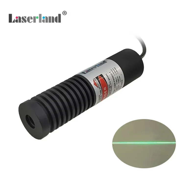 Generatore di linea laser verde antipolvere resistente all\'acqua Modulo proiettore Pietra Lavorazione del legno Legno Segeria Allineamento del taglio