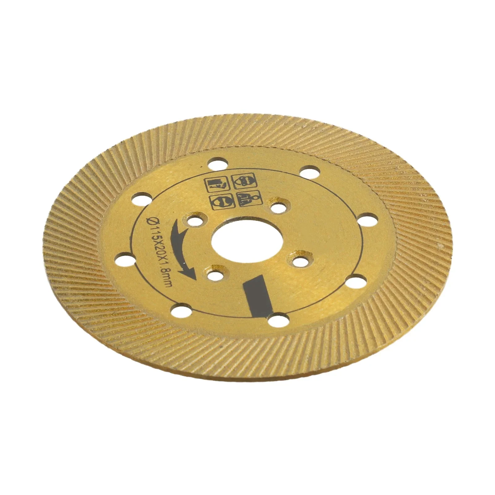 1PC 115mm Turbo Diamond Circular Saw Blade Cutting Disc For Granite Marble Tiles Porcelain Wet Dry Cutting Discs