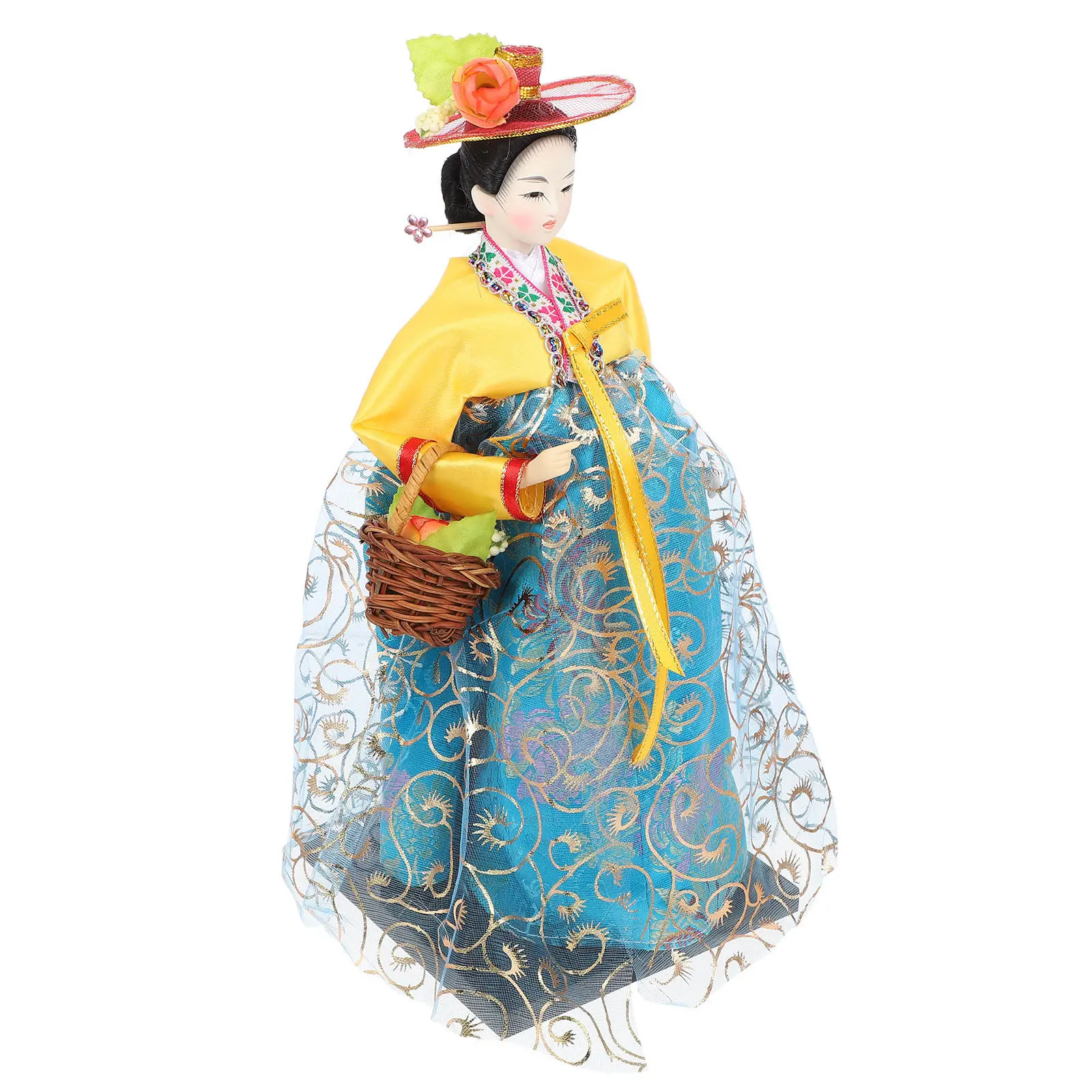 Korean Style Dress Cloth Ornament Home Desktop Decoration Souvenir Gift Artistic Korean Dress Decor