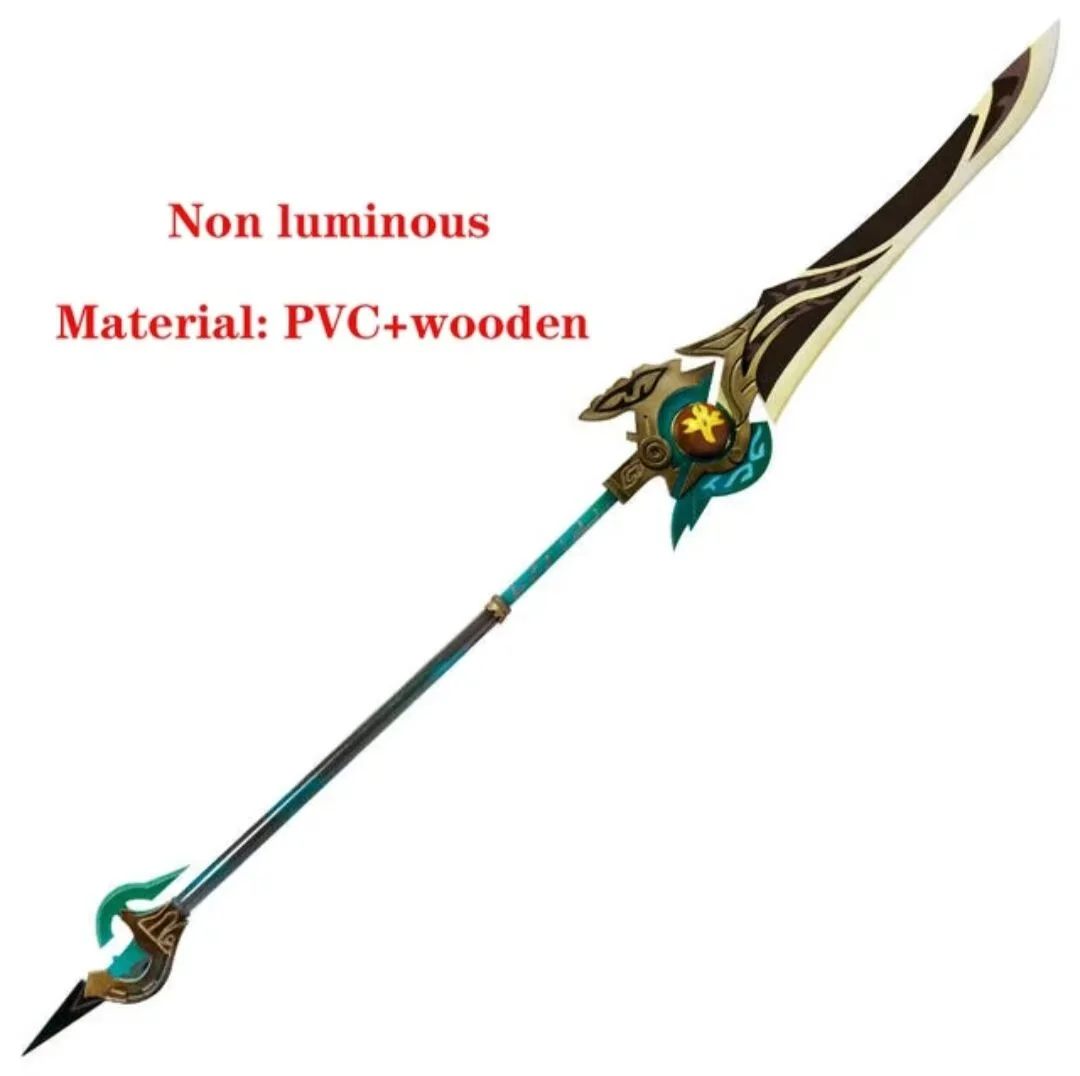 JingYuan Cosplay Luminous Weapons Game Honkai:Star Rail Cosplay Long Knife Props Halloween Christmas Fancy Party Accessories