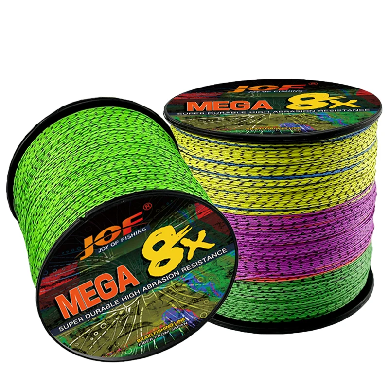 

1000/500/300 м плетеная рыболовная леска с фторуглеродным покрытием, быстротонущая невидимая прочная леска для заброса приманки, 0,14-0,50 мм, 8 нитей