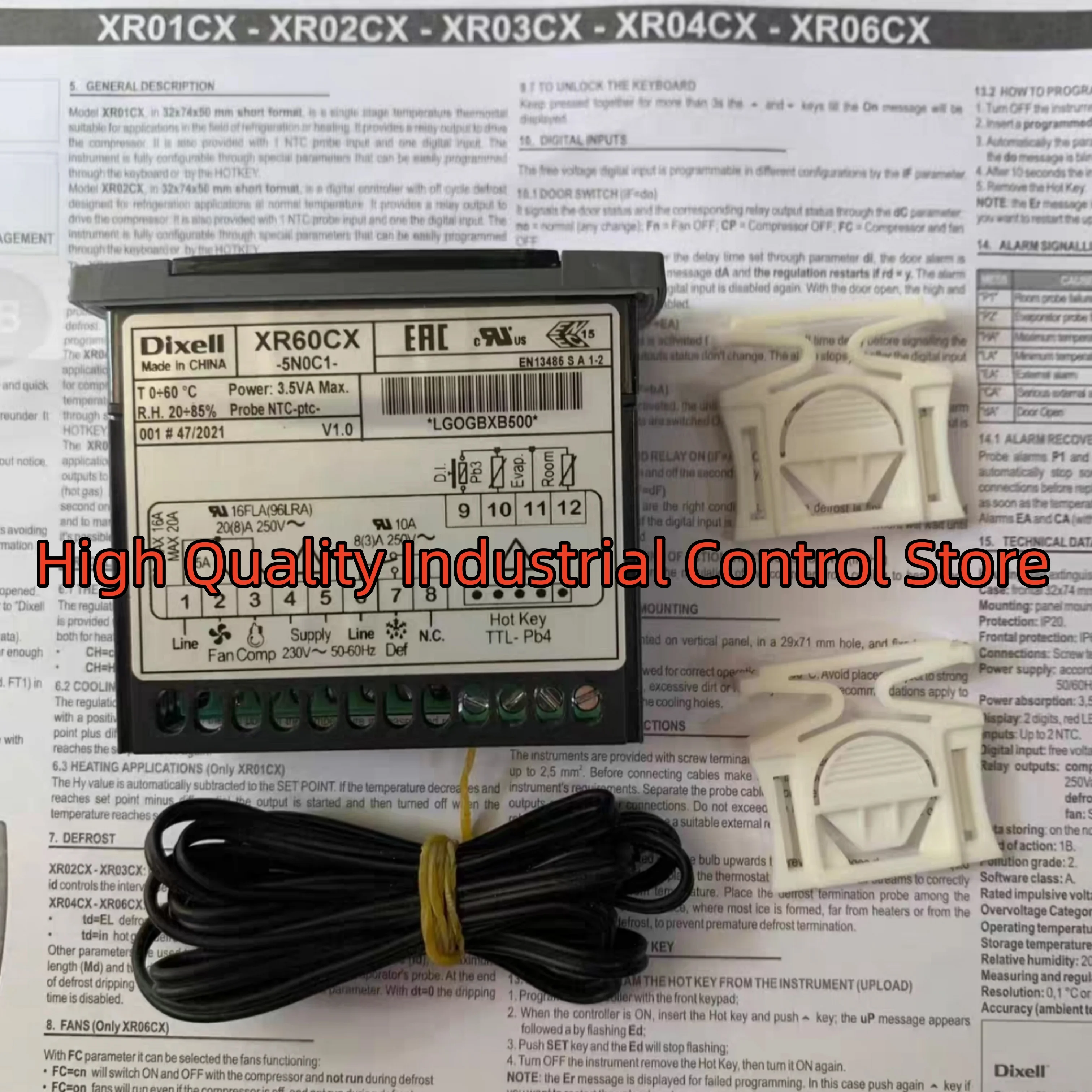 

New XR60CX-5N0C1 XR70CX-5N0C3 XR70CX-5N1C3 thermostat in box