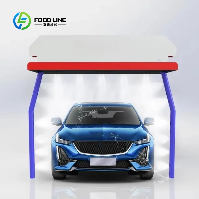 Customized touchless car wash machine car washing equipment high pressure spray system for small commercial car wash stations
