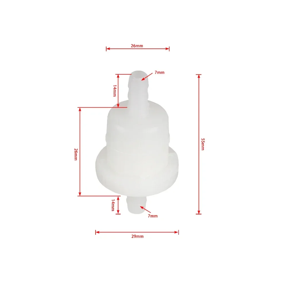 Der Motorrad-Kraftstofffilter ist universell für 50 cc, 90 cc, 110 cc, 150 cc, 250 cc Kawasaki Geländewagen-Motorkraftstofffilter geeignet – Detail 6