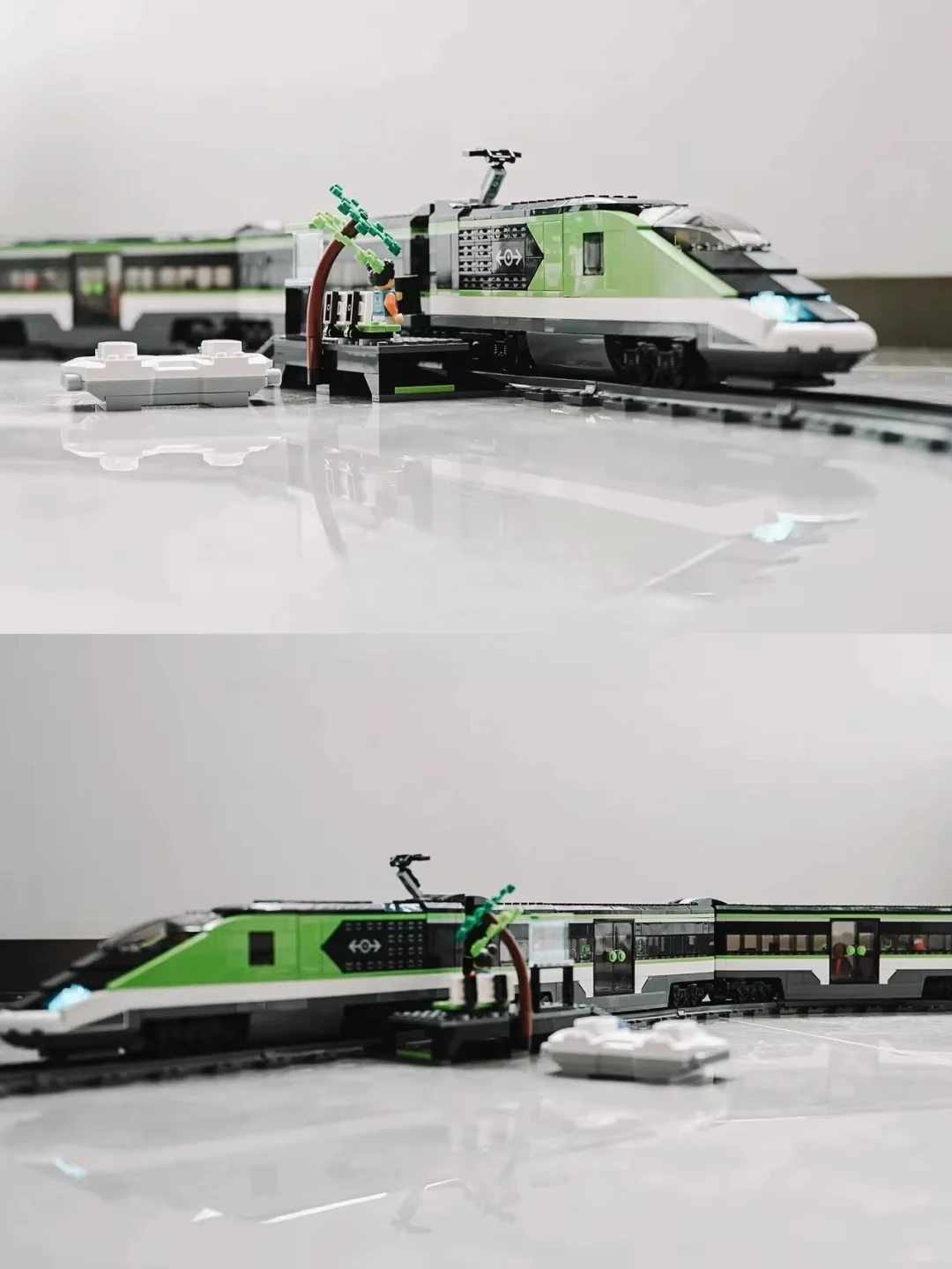 

2026 new harmony track city electric high-speed railway track remote control car brick adult children holiday gift