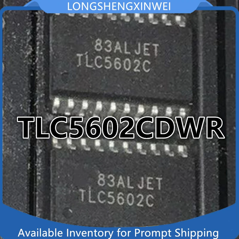 

Оригинальный Новый цифровой аналоговый преобразователь TLC5602CDW TLC5602 TLC5602CDWR SMT SOP20, 1 шт.