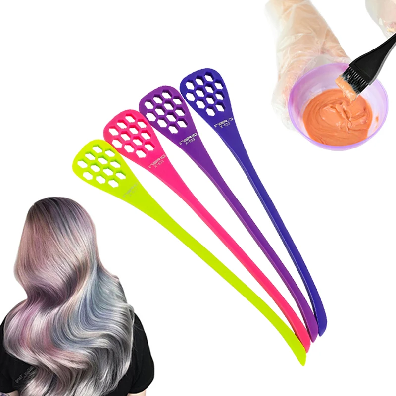 Salon Hair Dye Stirrer Barber Honeycomb Dye Paste Mixer Quick Effortless Stirring Haircut Beauty Care Styling Hairdressing Tool