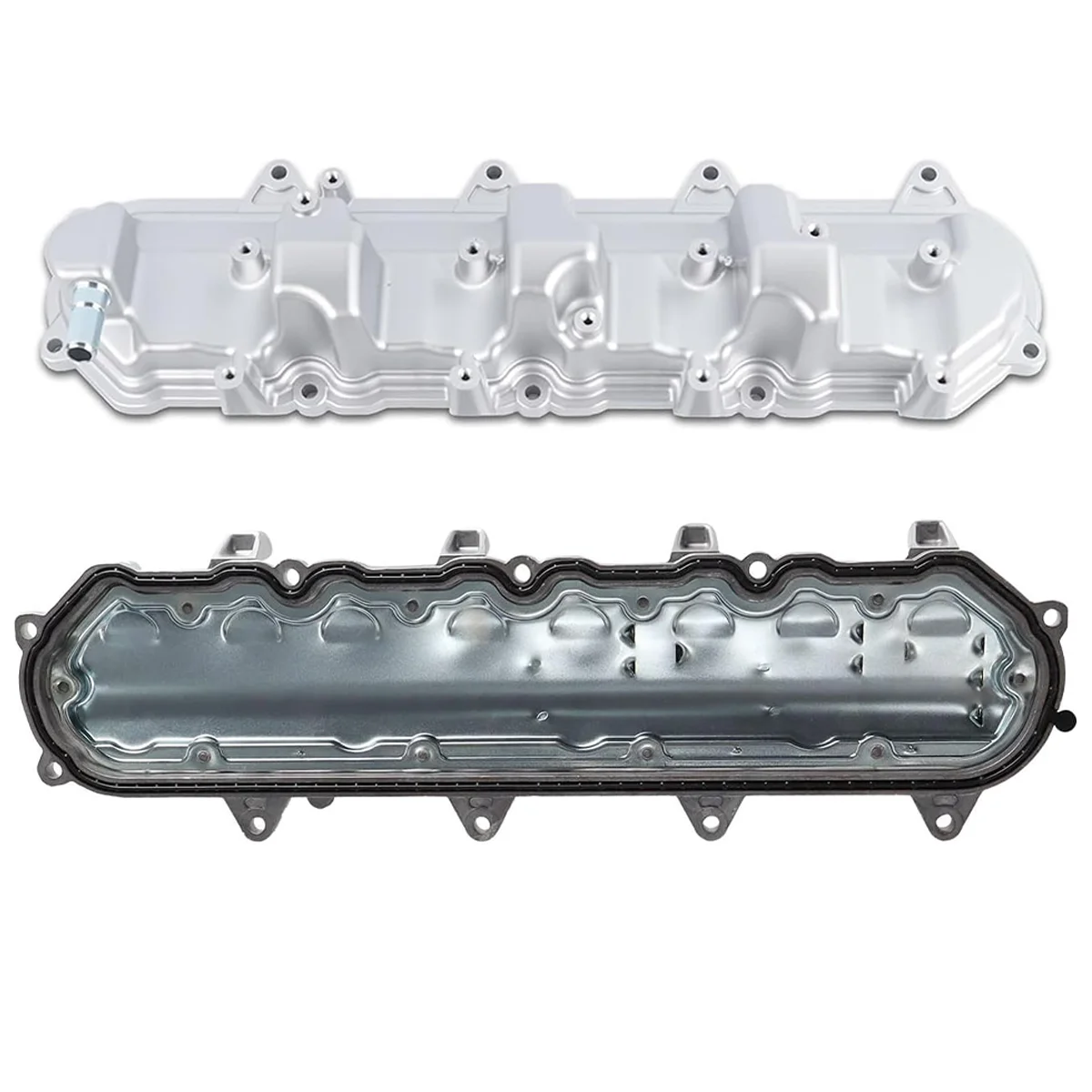 Aluminum Right Rocker Arm Cover For GM Gen V LT V8 5.3L 6.2L Wet Sump Engine Replace 12623927 12665407 12689123
