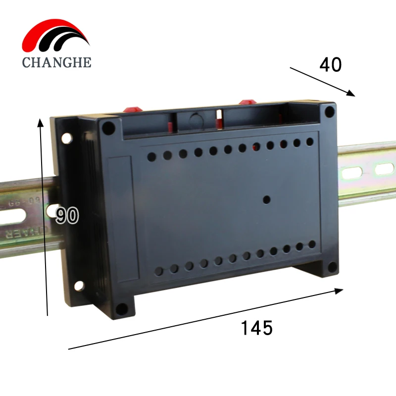 1Pcs 145x90x40mm Electrical Plastic Enclose Terminal Junction Project Box Connector PLC