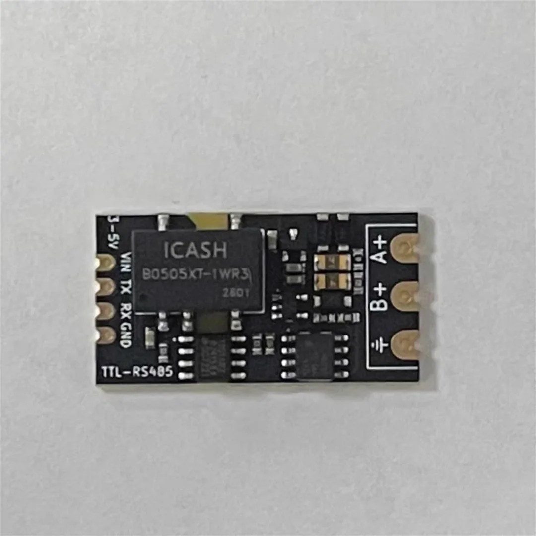 Isolation type TTL to RS485 level module, serial port automatic commutation, high-speed 2Mbps, compatible with 3.3V/5V