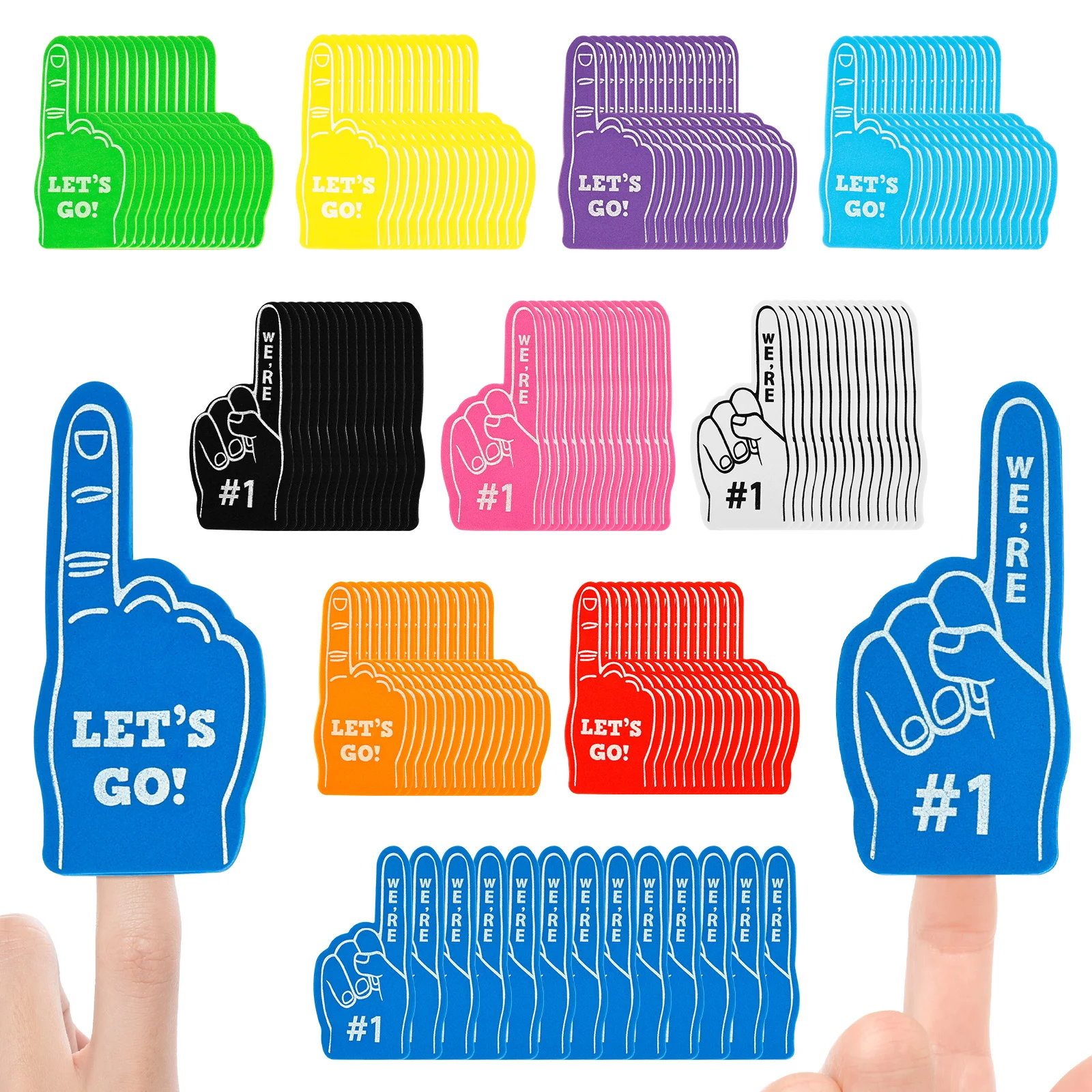 50/150Pcs Mini Foam… - image