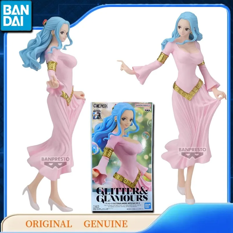 

Bandai Original Genuine ONE PIECE GLITTER&GLAMOURS NEFELTARI VIVI-II Anime Action Figures Toys Kids Gift Model Ornaments