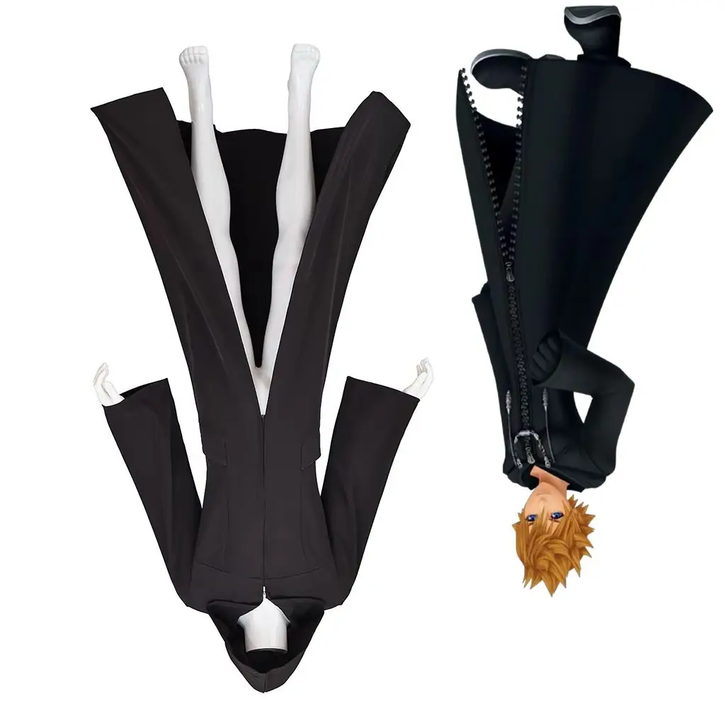 

Roxas Косплей Игровой Костюм Мужская Готическая Черная Толстовка Тренч Хэллоуин Карнавальная Вечеринка Рыцарь Халат Comic Con Куртка Униформа