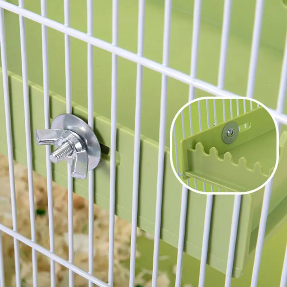 PVC Hamster Cage Playground Stand L/M Shaped Breathable Safe Hamster Toys Effective Ventilation Relieve Boredom For Small Pet