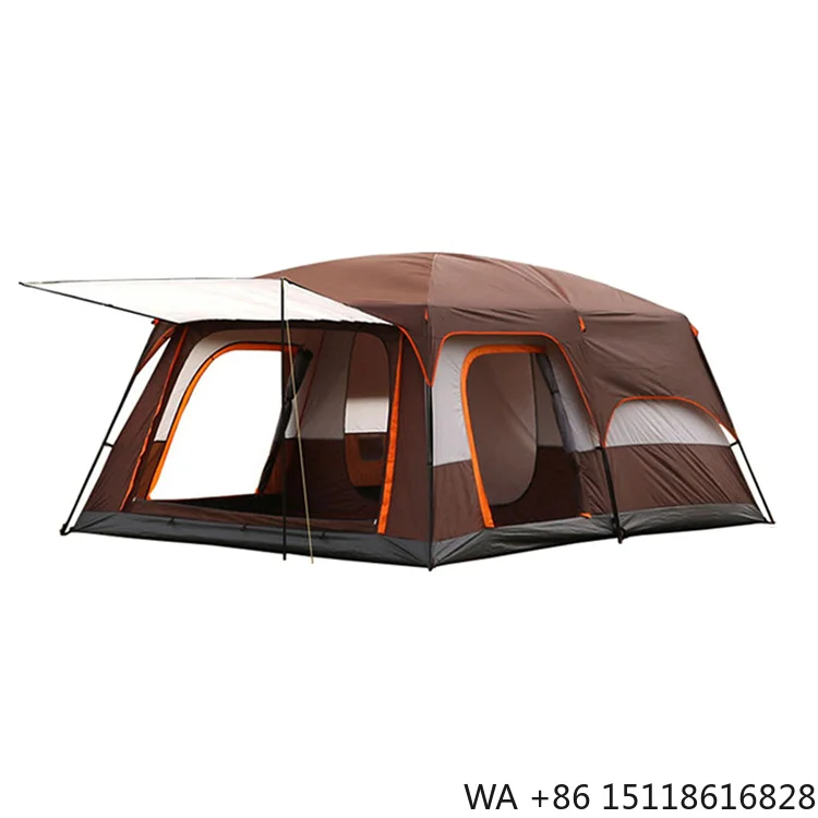 APZ073-2 Strand Zelt Tente-Camping 4 Saison Pliable Glamping Camping Tents 6 People Exterieur Summer Tent