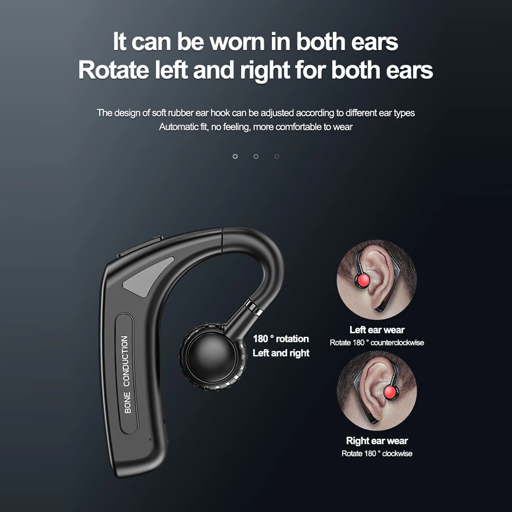 العظام التوصيل TWS سماعات سماعة لاسلكية تعمل بالبلوتوث 5.1 سماعة الحد من الضوضاء ستيريو قرط كبس سماعات مقاوم للماء سماعة أذن تستخدم عند ممارسة الرياضة