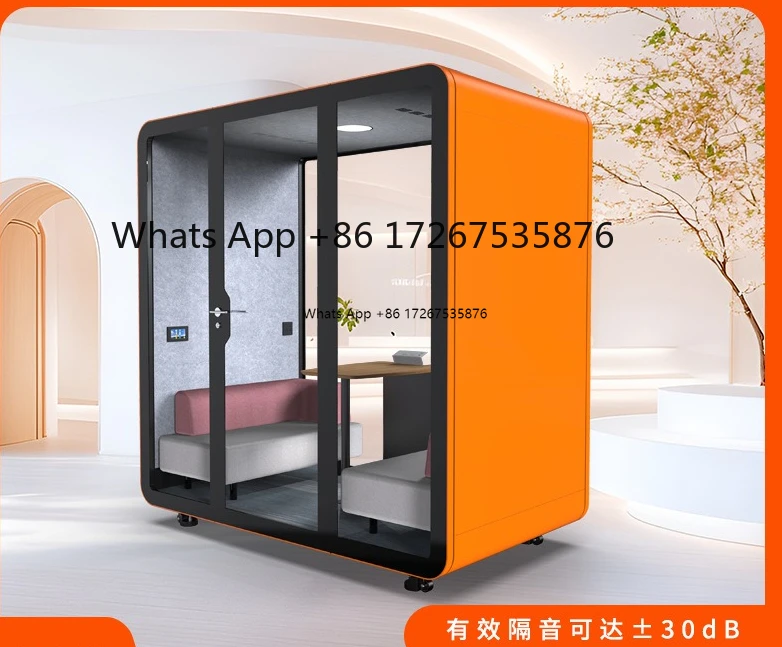 Silent cabin Office Soundproof warehouse Soundproof room Mobile phone booth Meeting room Live stream Smart stamping cabin