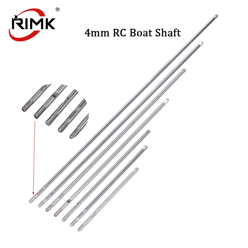 

1PC OD4mm Boat Shaft（Length 10/13/15/20/25/30/35cm）304 Stainless Steel Motor Drive Metal Shaft Rc Boat/Car Accessories