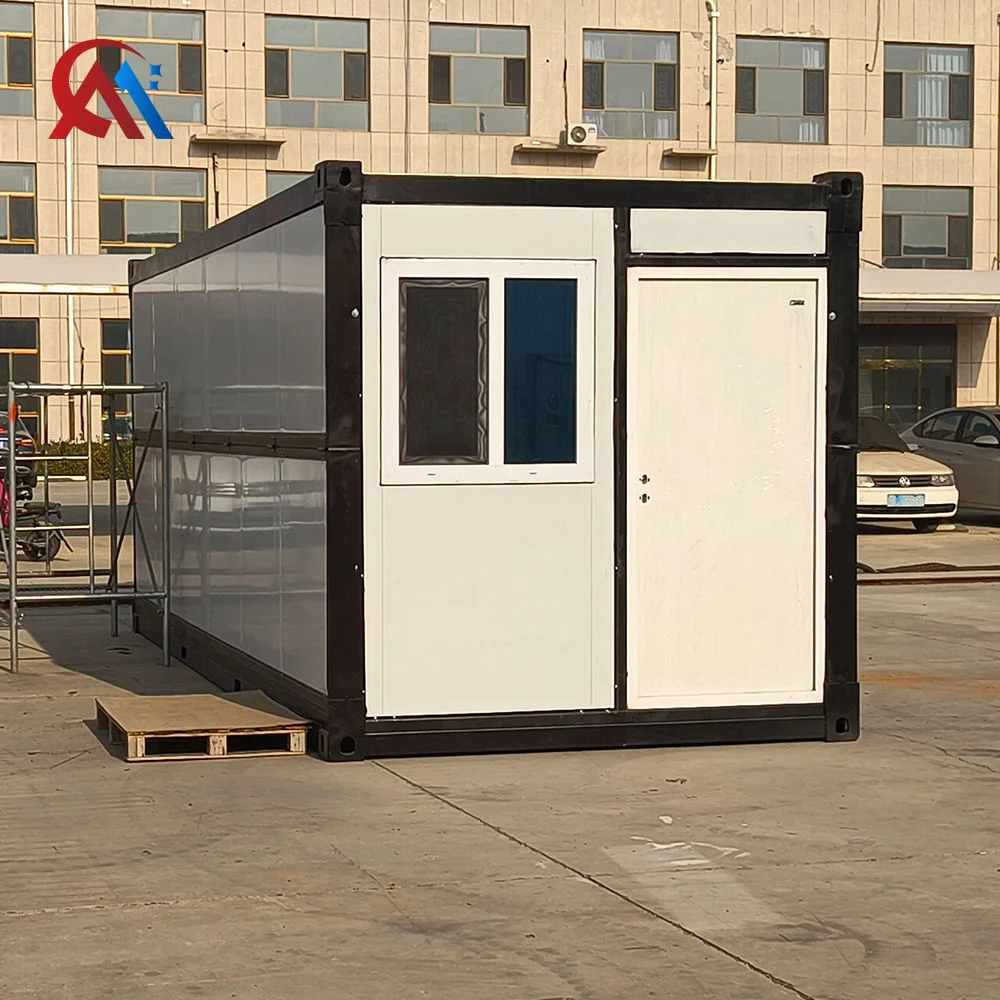 Trending 20ft Mini Folding Flat Pack Container Home Stable Modular Foldable House Earthquake Resistance Waterproof for Mall Park
