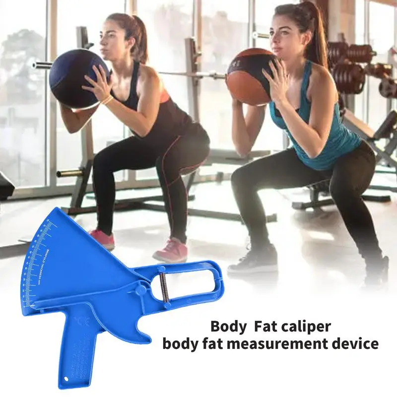 

Body Fitness Measure Tool Lightstuff 0-88mm Skinfold Caliper Body Fat Caliper Professional Fat Tape Handheld Portable Accurate