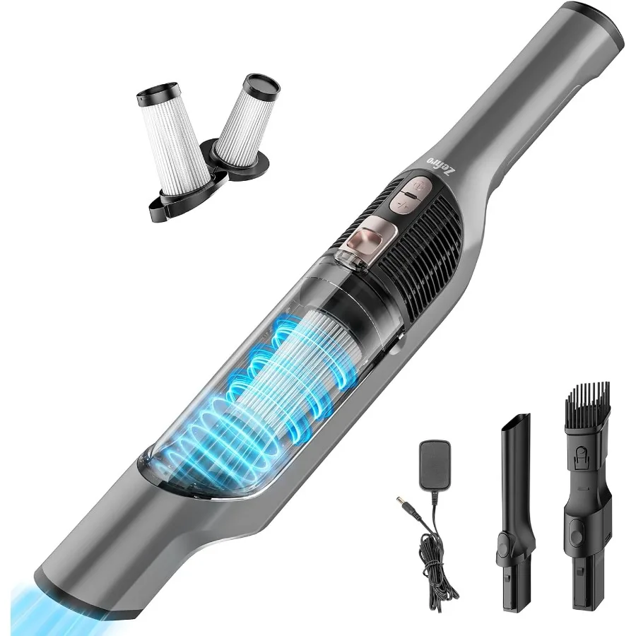 

Compact and Powerful Cordless Handheld Vacuum Rechargeable Portable Car Vacuum for Car and Pet Hair 22000PA High Power Suction