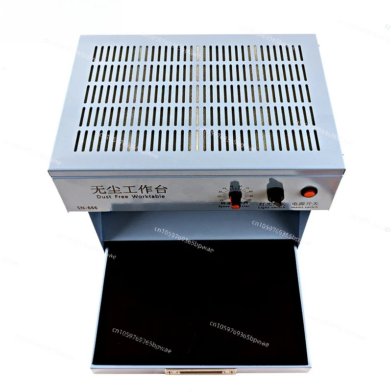 Dust-free Workbench, Mobile Phone Repair Screen Film OCA Dry Glue Negative Ion Workroom Double Station