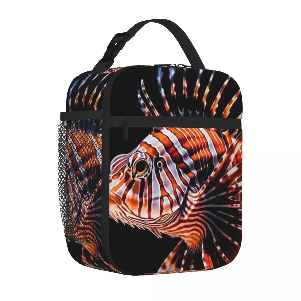 Bestselling Lionfish Majesty The Elegant Predator Of Tropical Reefs 7 Oxford Cloth Student Lunch Bag Family Outing Food Tote Bag
