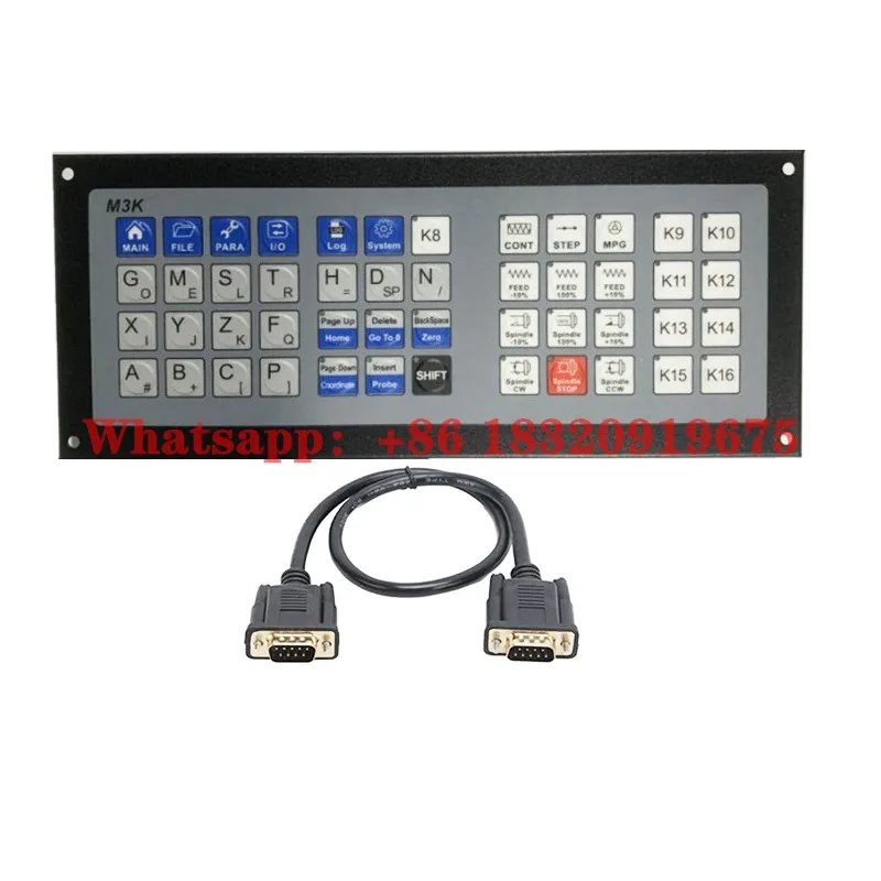 

Newly CNC controller system panel DDCS expert M3K extended MIDI keyboard 3-axis 4-axis 5-axis CNC machining parts cyclmotion