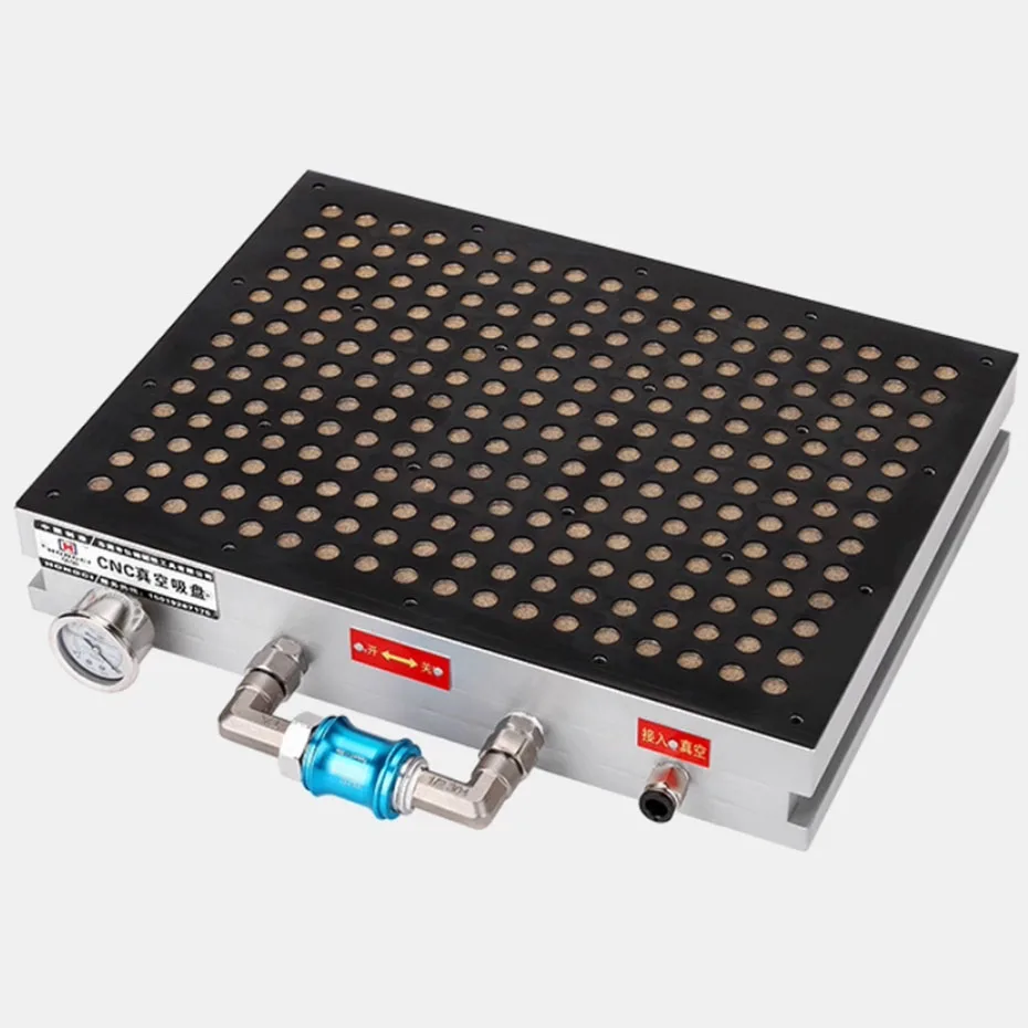 CNC multi-point vacuum suction cup without sealing strip processing, no need for sealing strip intelligent adsorption platform