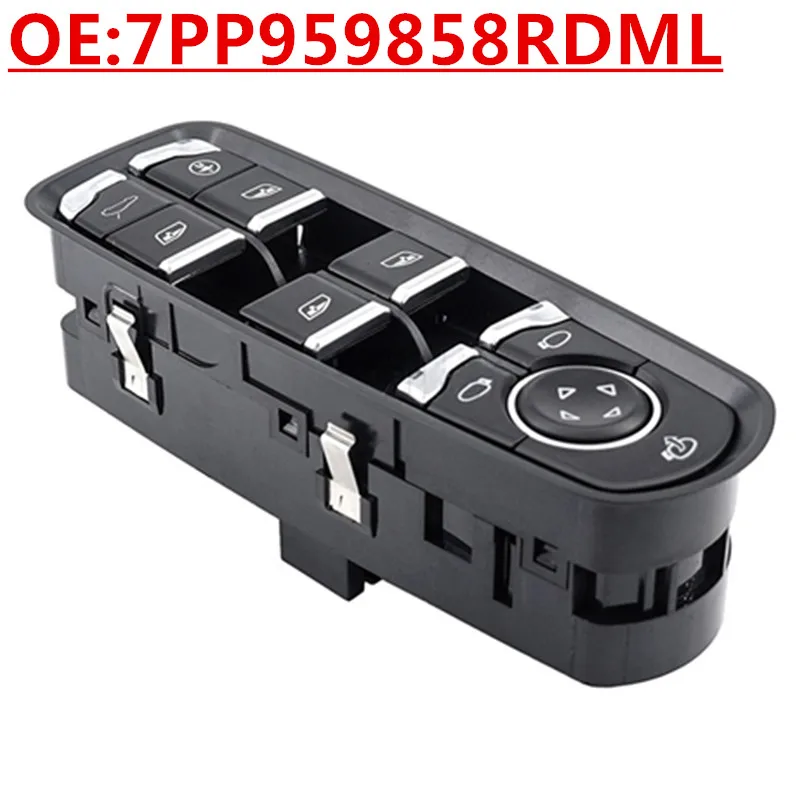 

Новый главный переключатель управления стеклоподъемниками OE: 7PP959858RDML для Porsche Cayenne